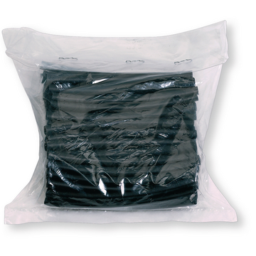 Krimpkous 12,7-6,4x100 mm zwart